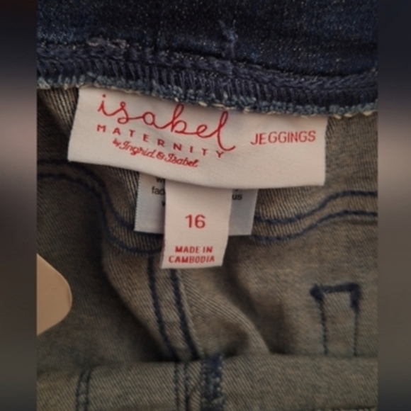 Ingrid and Isabel Comfort-Fit Post Maternity or Menopause Jeggings Size 16 (1x) - Picture 5 of 7